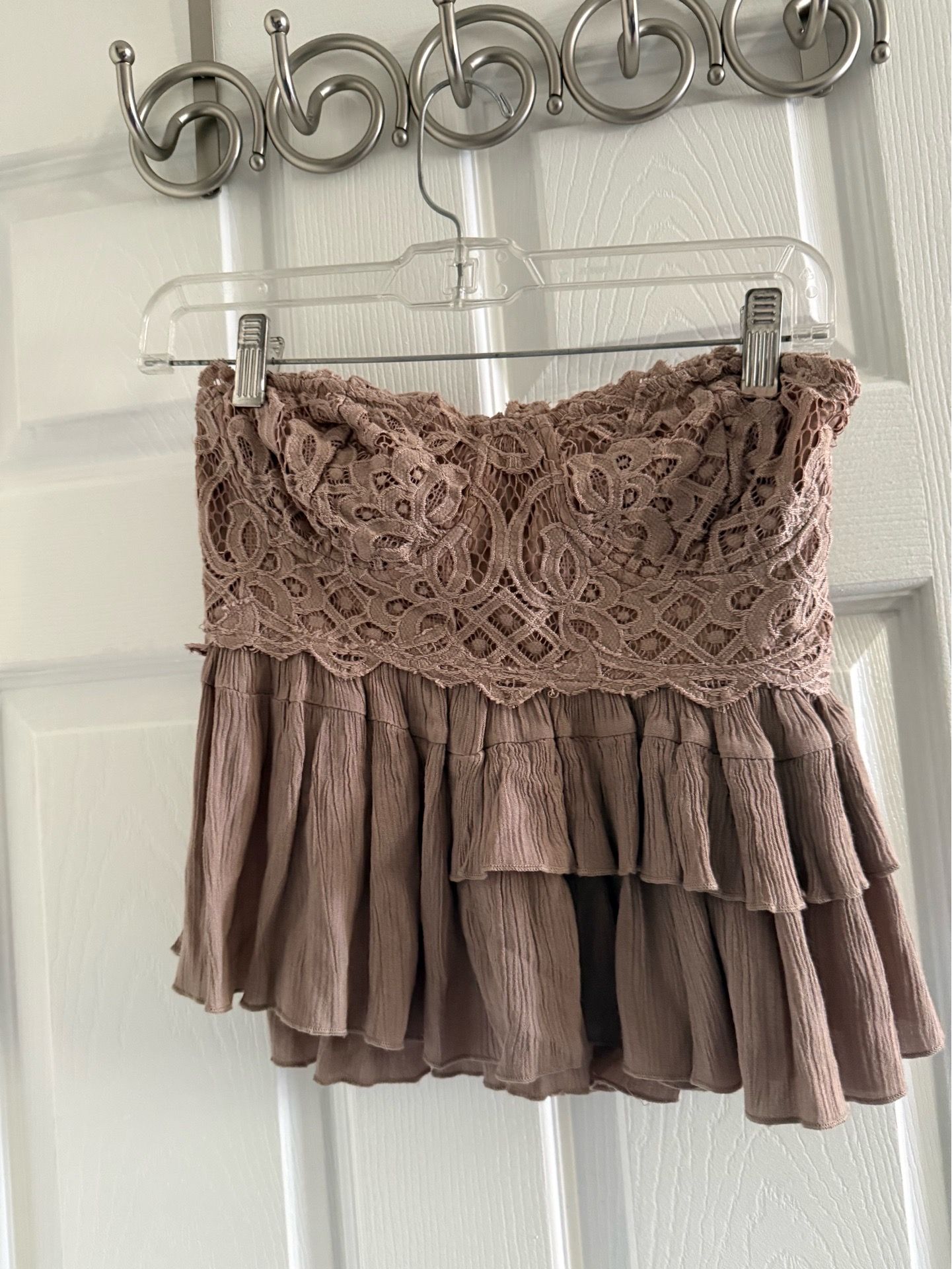 Strapless blouse