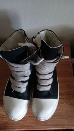 rick owens ramones jumbo lace