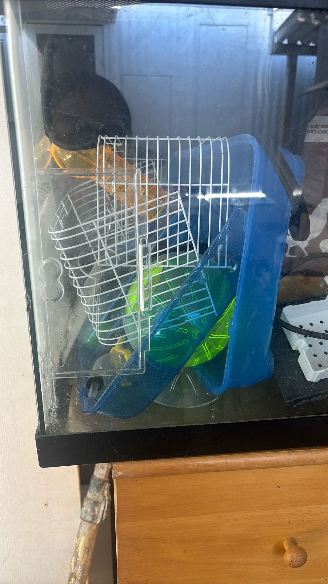 Dwarf Hamster Cage With Wheel Two Floor