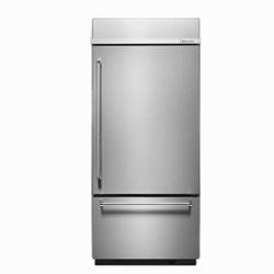 ✨ Brand New KitchenAid 36” Built-In Bottom Freezer Refrigerator – Stainless Steel ✨