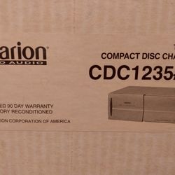 Clarion Pro Audio 12-CD Compact Disc Changer