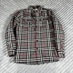 Coastal Vintage 90's Heavyweight Lined Button Up Shacket M