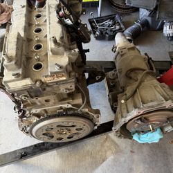 3.7L inline 5 engine 4 speed auto transmission 