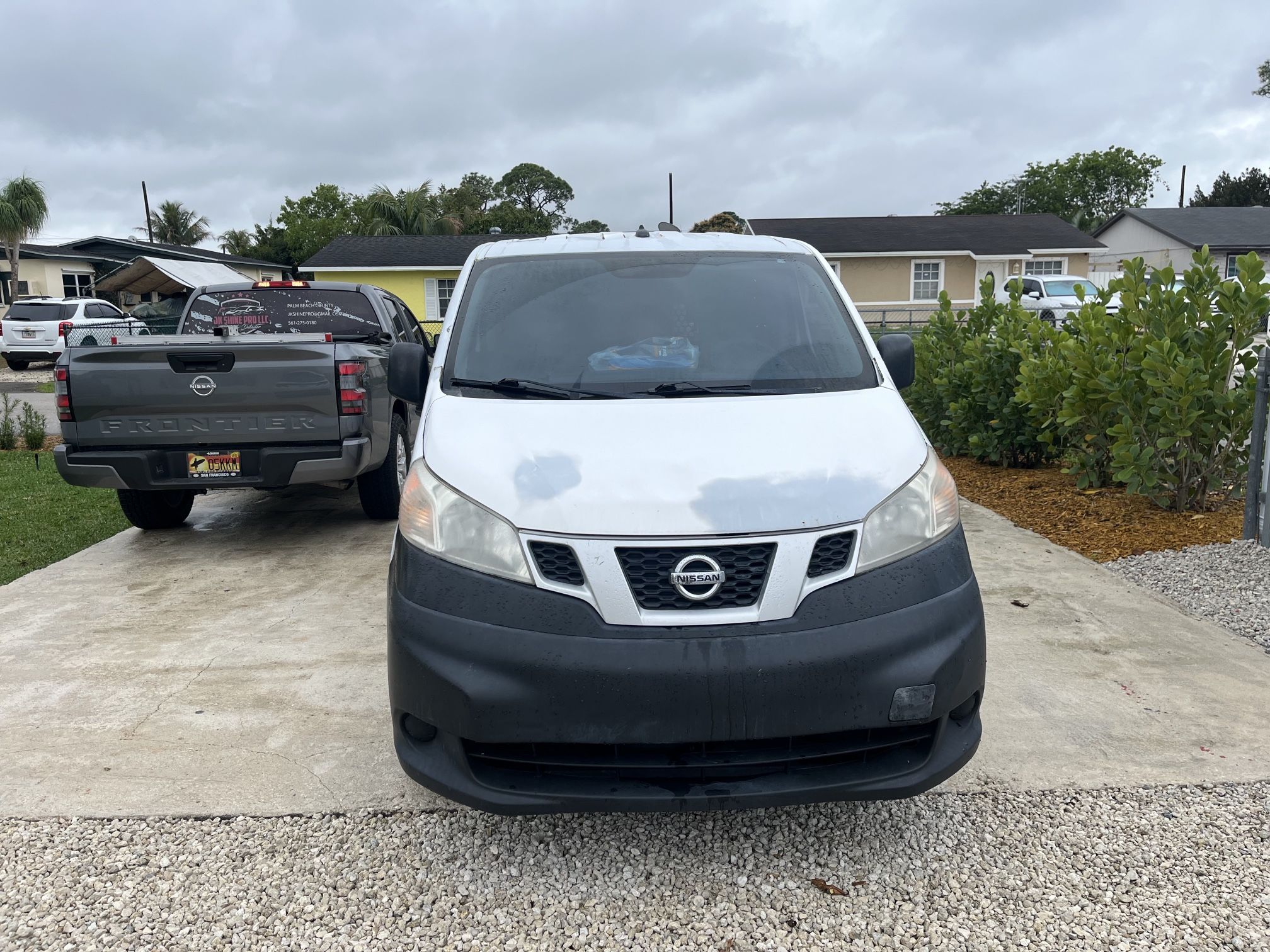 Nissan NV Van Ready For Detailing