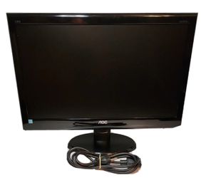 AOC E2050SWD 19" LED COMPUTER MONITOR 