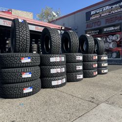 275-65-18 All Terrain Tires 150$ Each Lowest Price In Bay Area 