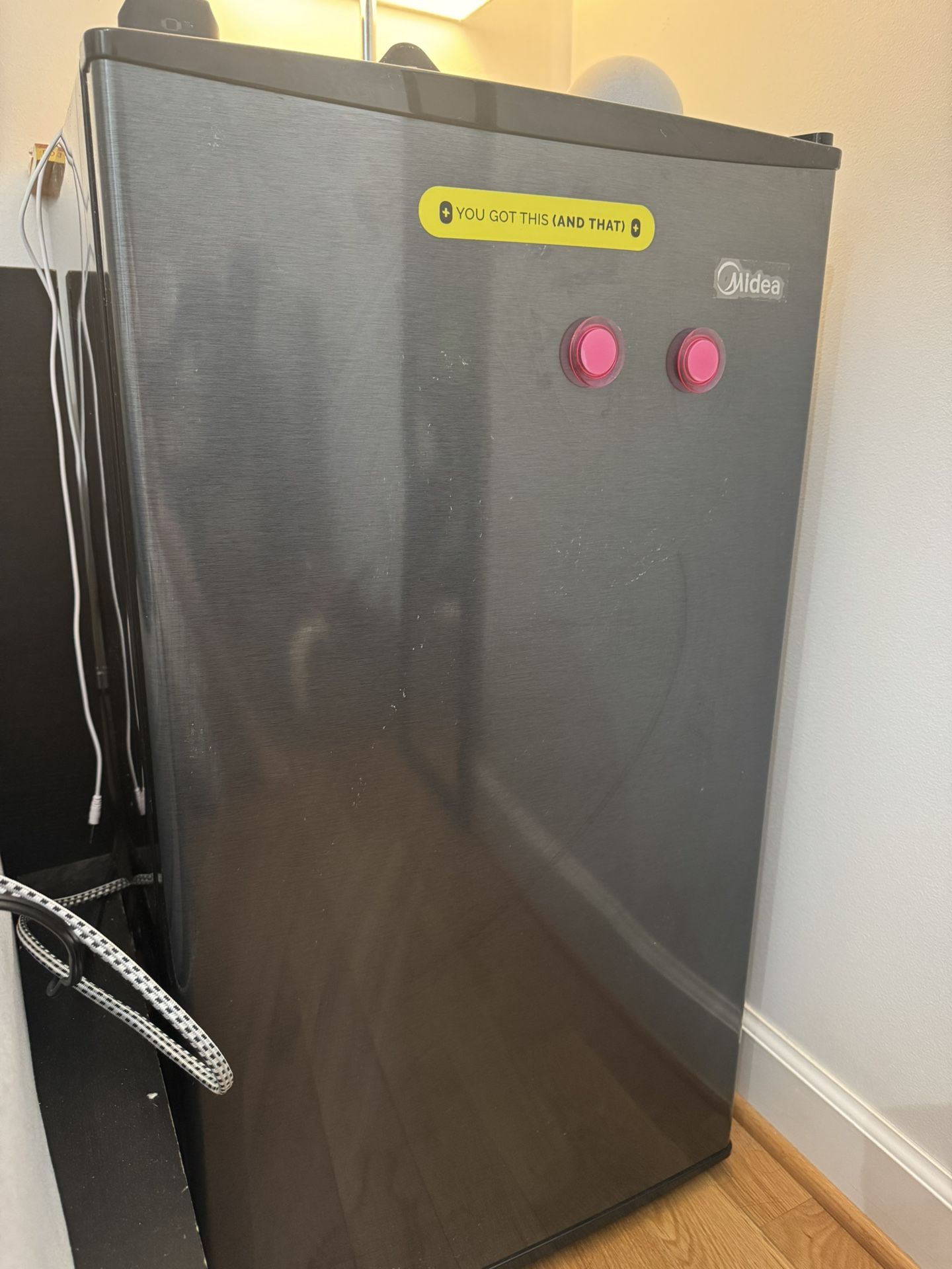 small fridge