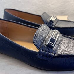 Calvin Klein Women's Levonne Loafer - Blue- Size 6.5