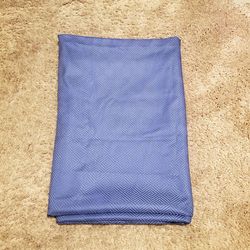 Shower Curtain (Purple-ish Blue w/ Pattern)