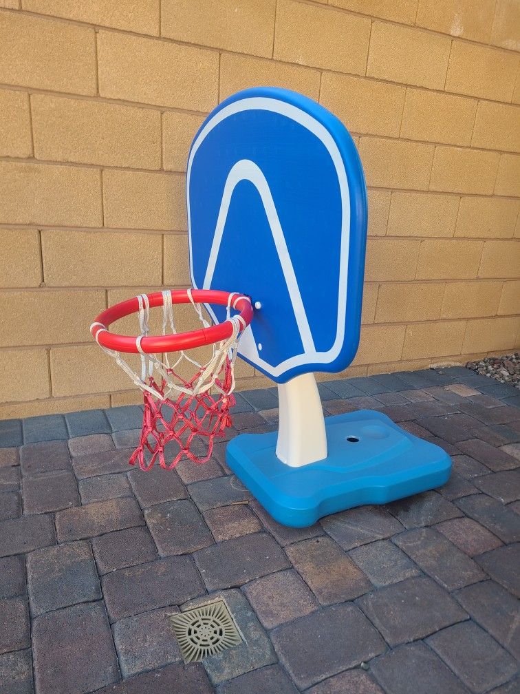 Basketball Hoop Swimming Pool