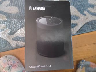 YAMAHA WX-021 Musiccast 20 Wireless Speaker, Alexa Voice Control, Black