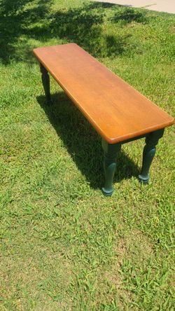 Sturdy Farmhouse Style Entry Or Walkway Bench