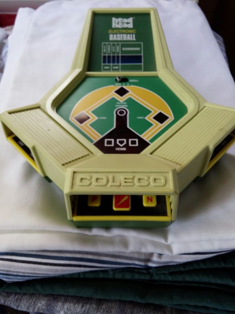 Vintage Coleco head to head baseball game from 1982