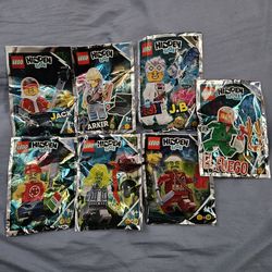 Lego hidden side minifigures set foil bags