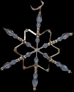 Christmas snowflake tree decoration