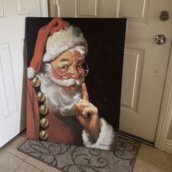 Shhhhh Santa Picture