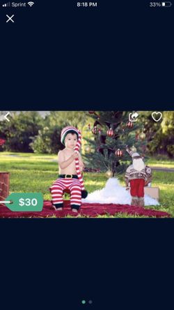 Candy Cane Xmas Outfit