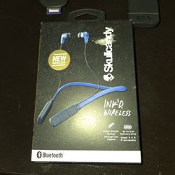 New Skullcandy Ink'd Wireless Bluetooth Headphones