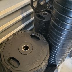 Iron Grip Olympic Weights Gym Weight Set