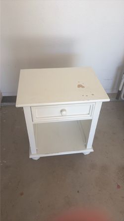 Side table or night stand.