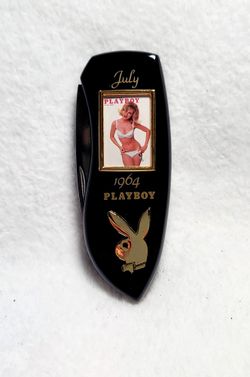 Franklin Mint Playboy July 1964 Collectors Knife (#0009) 