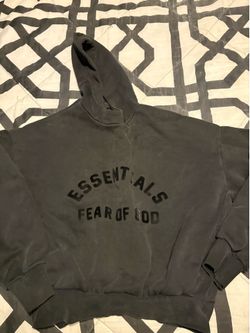 Black Essentials Hoodie