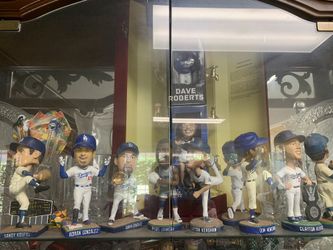 Dodger bobble head collection