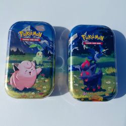 Pokemon tin set