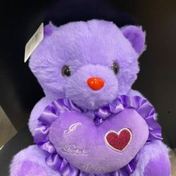 Indigo/purple Teddy Bear 