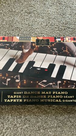 FAO Schwartz dance mat piano