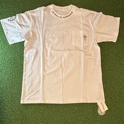 White chrome H shirt