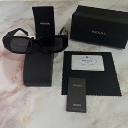 Prada Sunglasses PRW17 - Black 