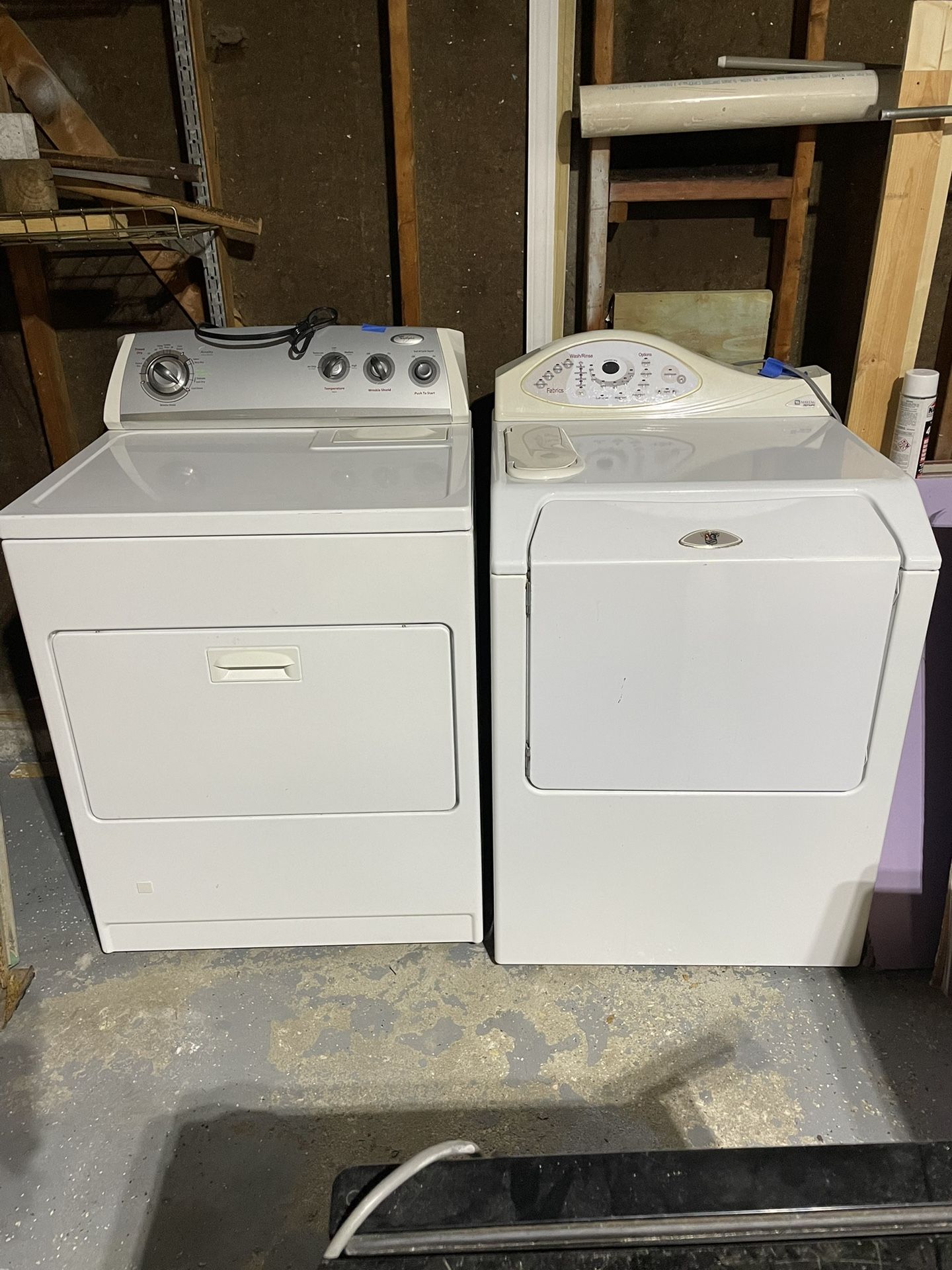 Maytag Washer And Whirlpool Dryer