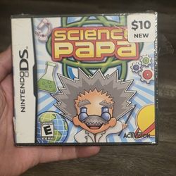 Science papa Nintendo DS video game 