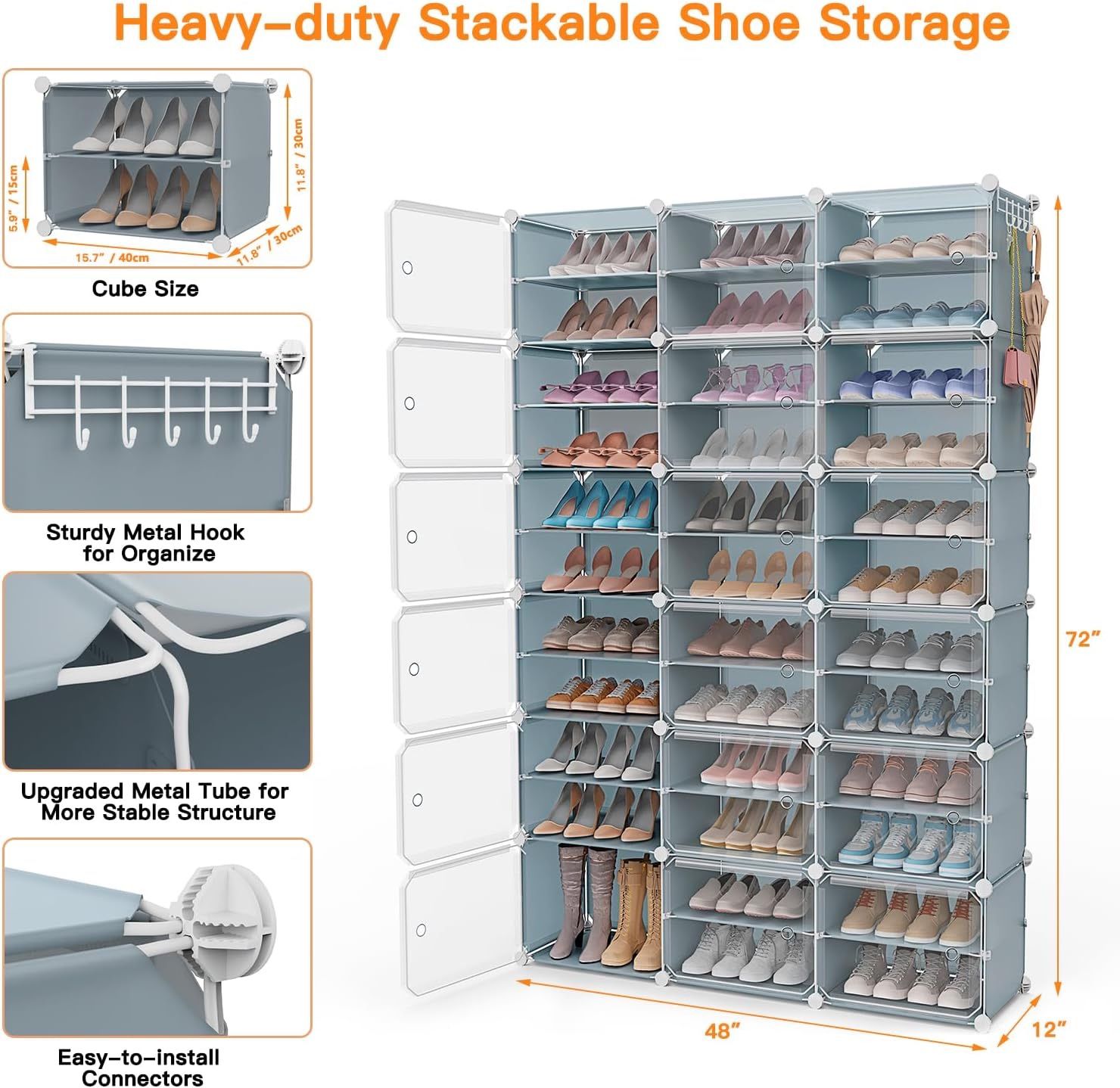 Brand New 72 Shoes Storage Bin