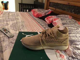 Puma net fit color pebble whisper white brand new