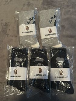 A BATHING APE SOCKS