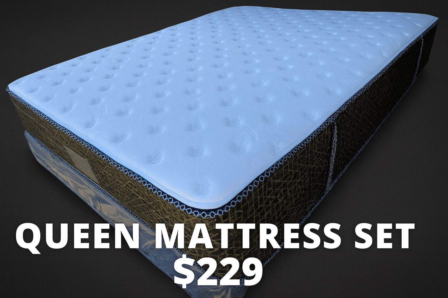 BRAND NEW QUEEN MATTRESS SET