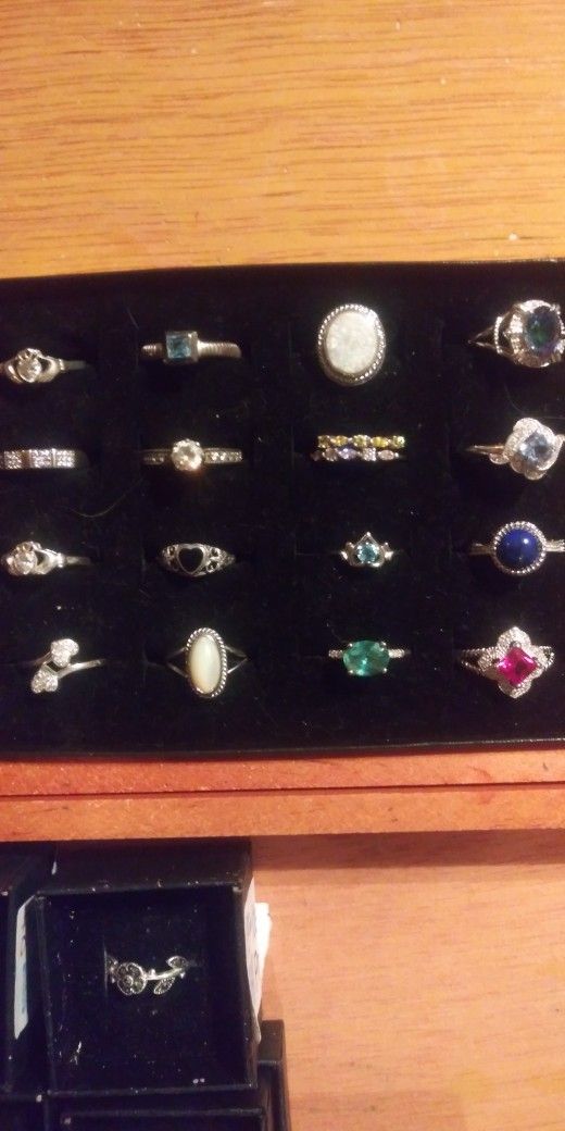 925 Sterling silver rings