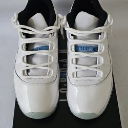 Used Size 11.5, AIR JORDAN 11 RETRO LOW With Box Legend Blue