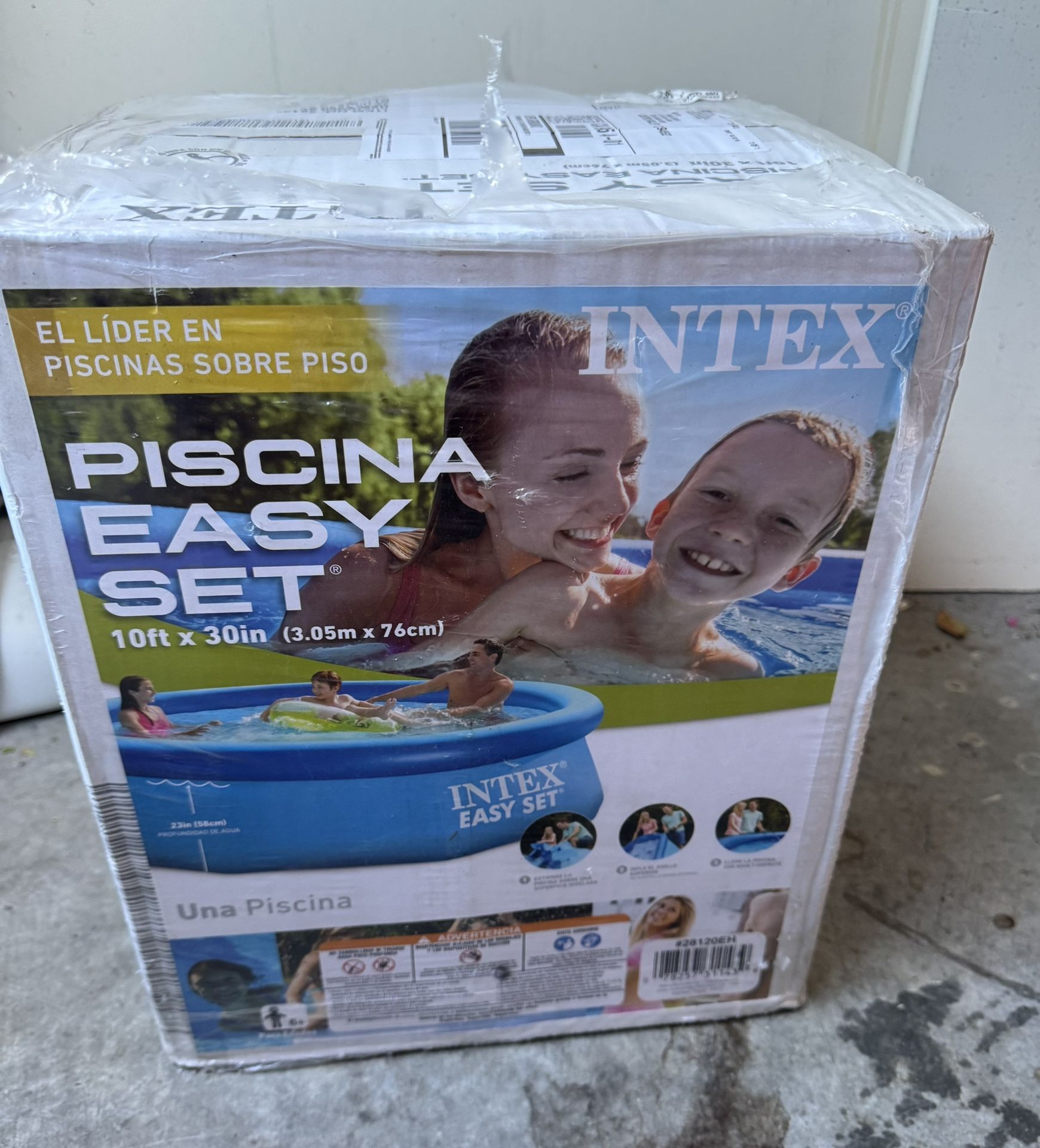 NEW In Box - Intex 10’ x 30” Easy Set Inflatable Pool
