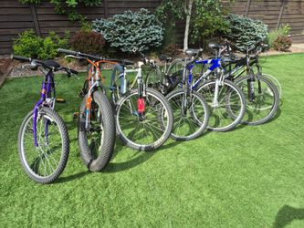 7 bikes