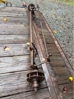 Ford model T front axle assembly