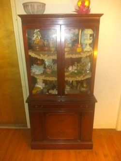 Antique china cabinet