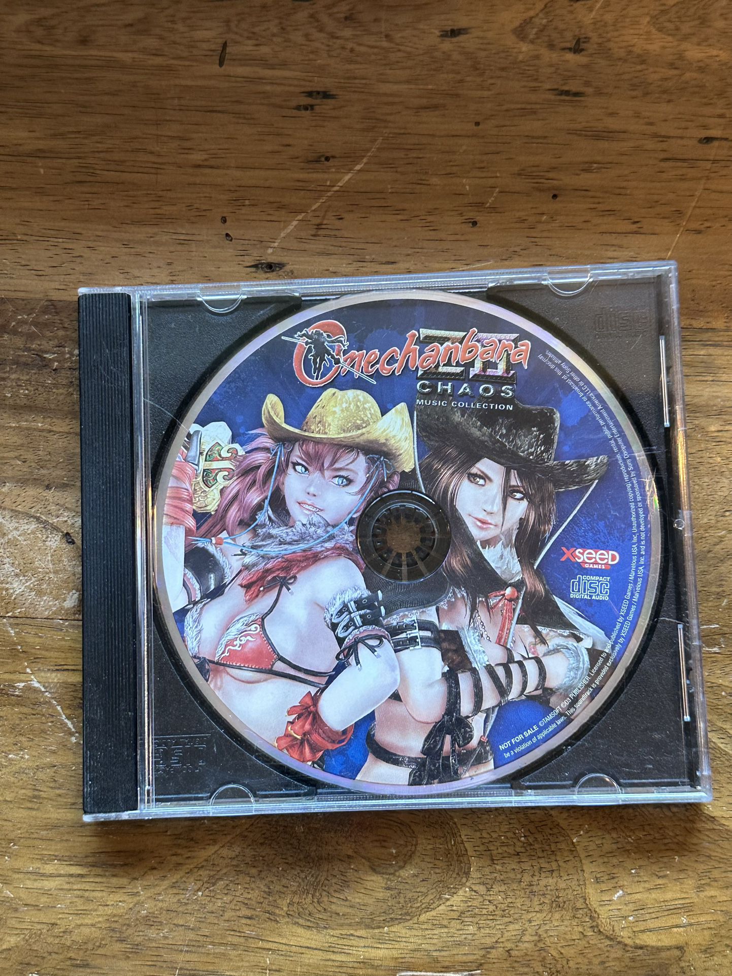 Onechanbara Z2 Chaos Music Collection (Audio CD, Soundtrack) XSEED ZII