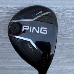 Ping G440 Max 3 wood 15° Alta Cb Graphite Shaft