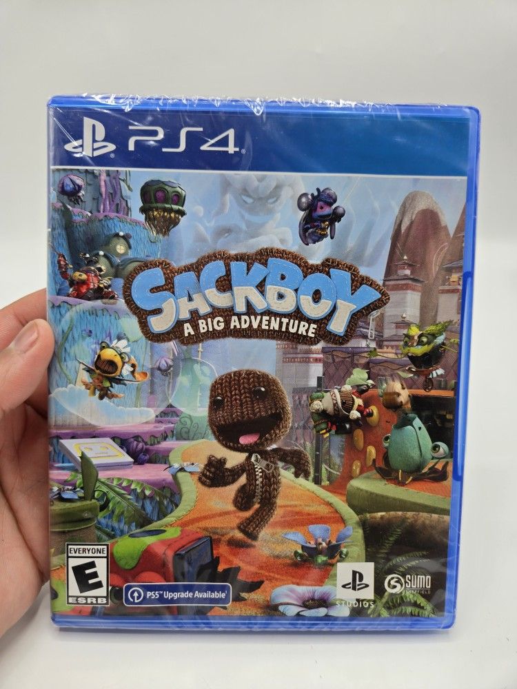 Brand New! Factory Sealed! Sackboy: A Big Adventure Game Sony Playstation 4 PS4
