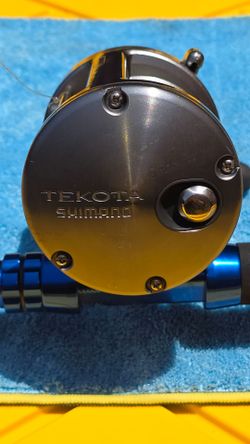 Shimano Tekota 800 series reel and Okuma Okiaya SISTANA Rod COMBO