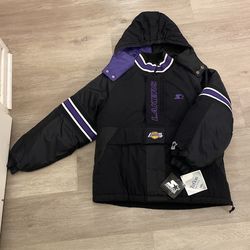 Lakers Vintage Starter Pull Over Jacket