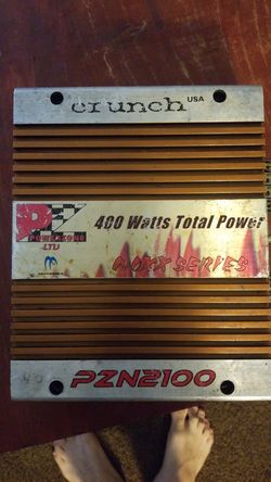 400 wat amp